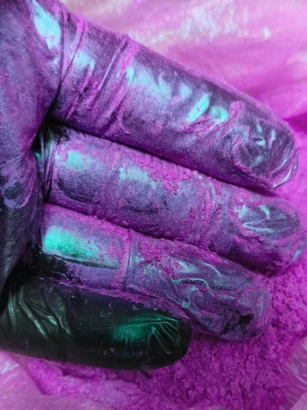 Премиум 8988 Фламинго - перламутровый сухой краситель