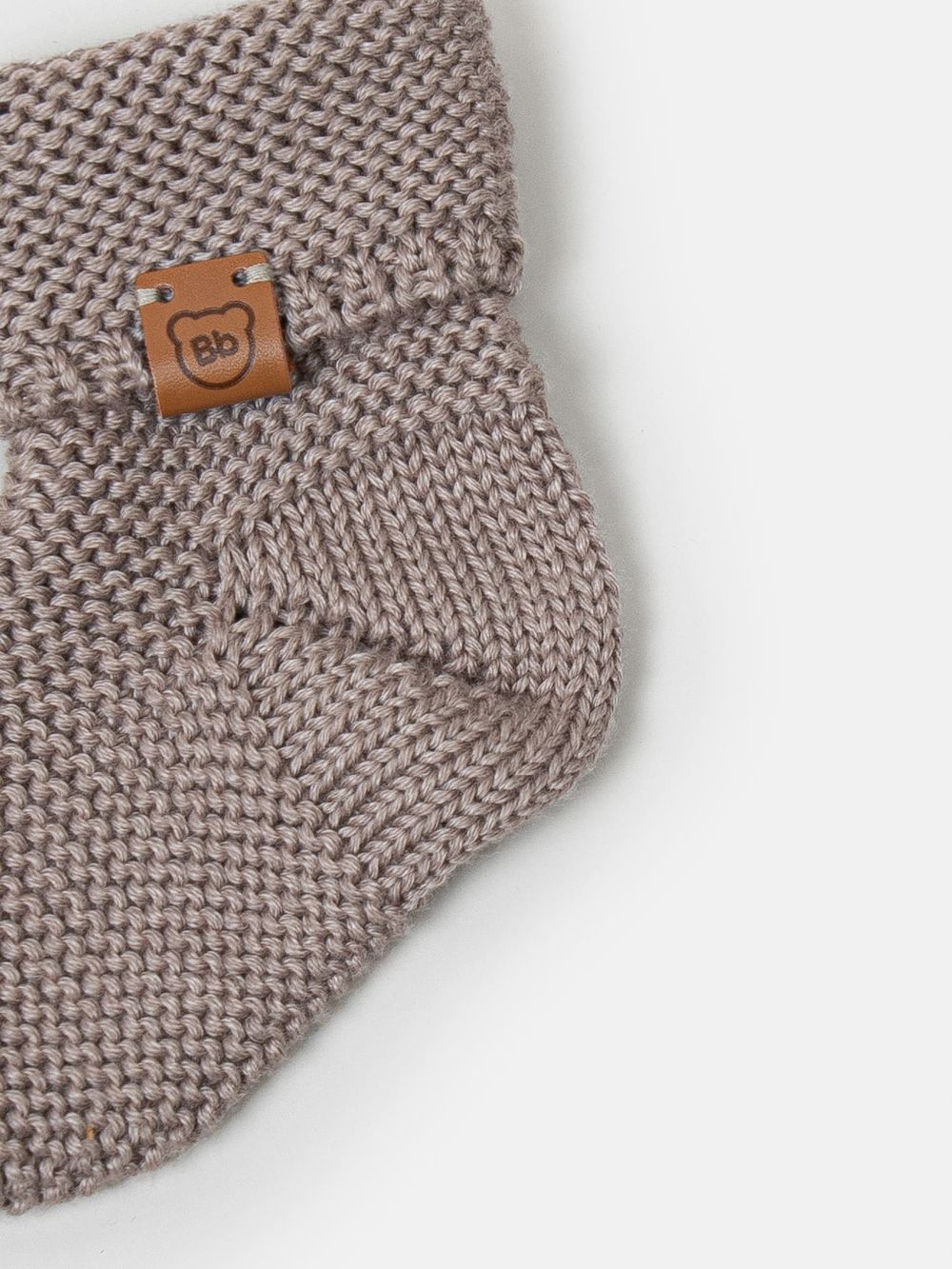 Носочки вязаные "Какао" 0+