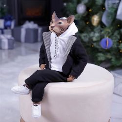 Кукла коллекционная Кот Тим