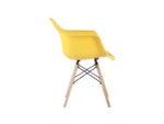 Кресло  Bari в стиле Eames DAW желтый