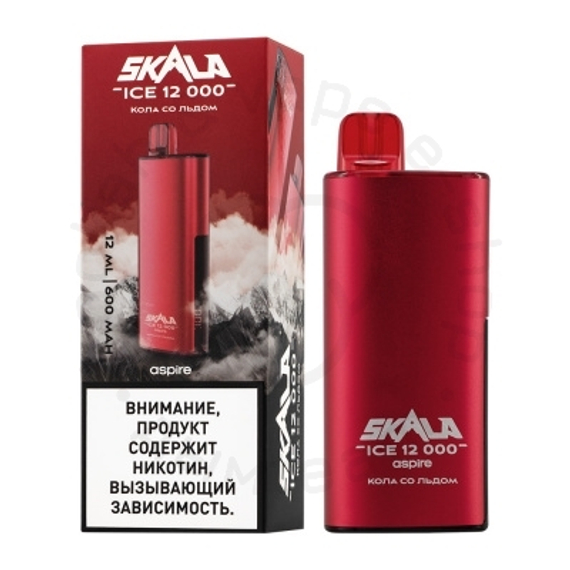 Одноразовая ЭС SKALA ICE 12000 с ароматом Колы со льдом , 20мг/см3, 12 мл. (М)