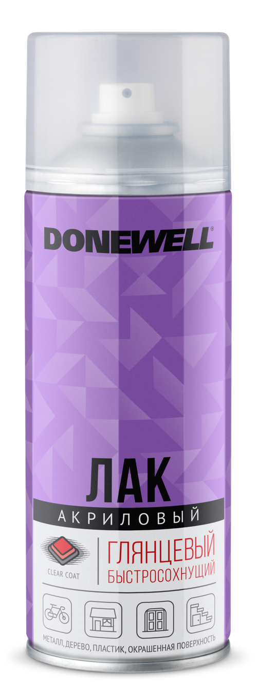 Лак DONEWELL универсальный акриловый глянцевый новинка!