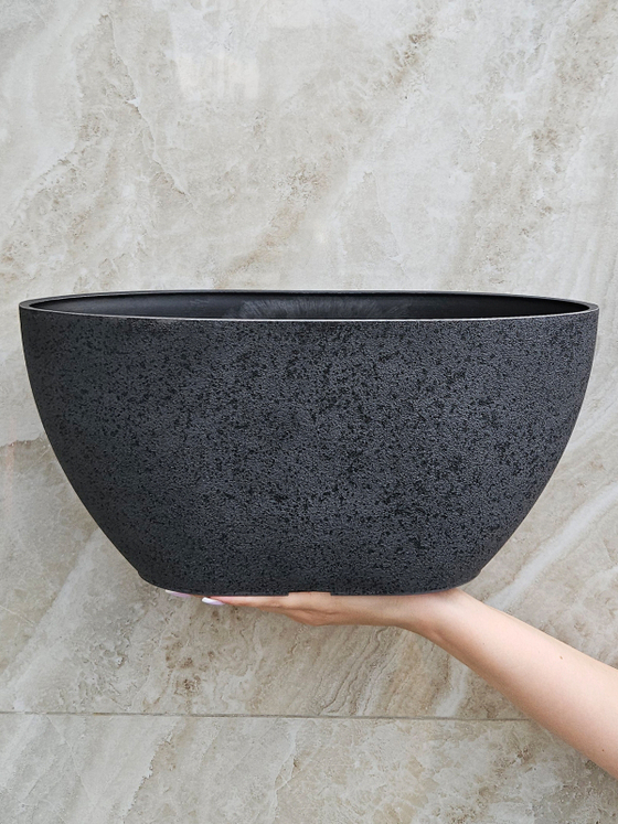 Кашпо Лофт Лодка средняя