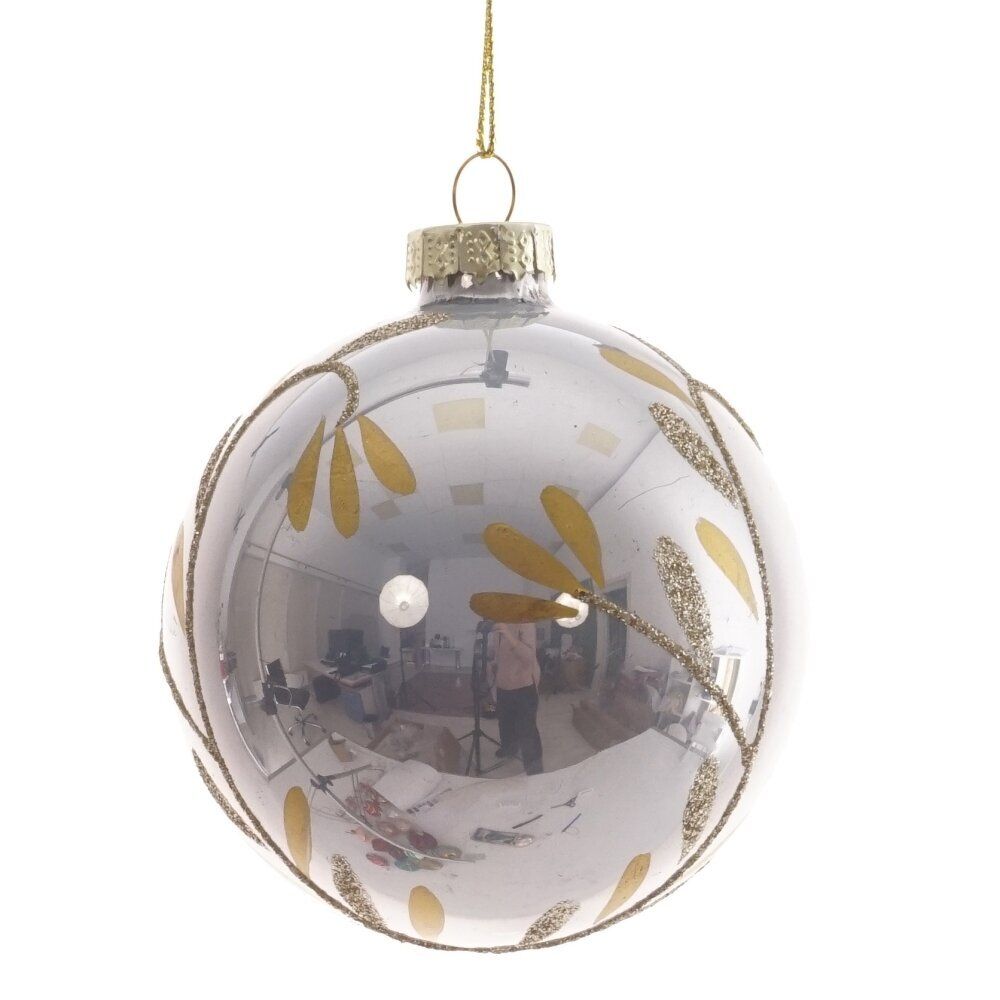 GAEM Украшение новогоднее "Шар", L8 W8 H9 см, 2в.
