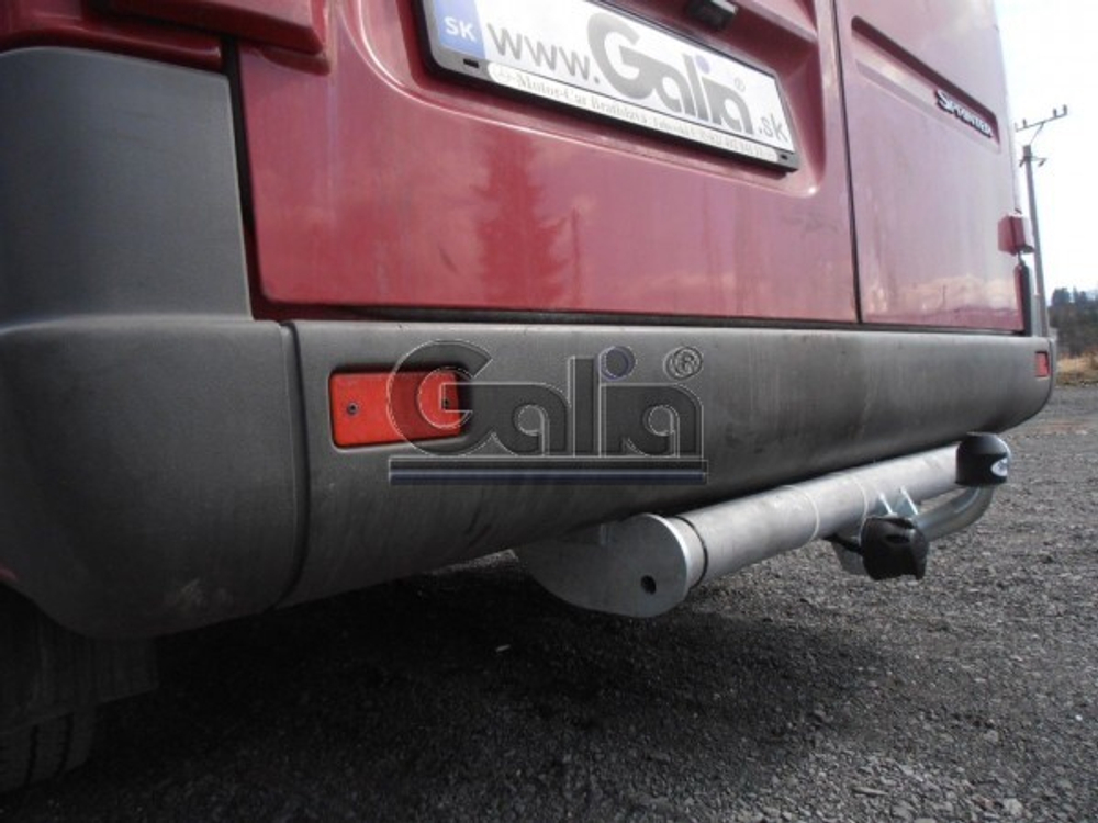 Фаркоп оцинкованный Galia M034C для Mercedes Sprinter Classic 2013-, Mercedes Sprinter 1995-2006, Volkswagen LT 1995-2006(паспорт и сертификат в комплекте)(без электрики)