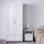 Сириус Шкаф комбинированный 2 двери и 1 ящик