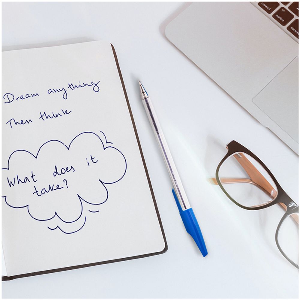 Ручка шариковая OfficeSpace синяя, 0,7мм, 1шт