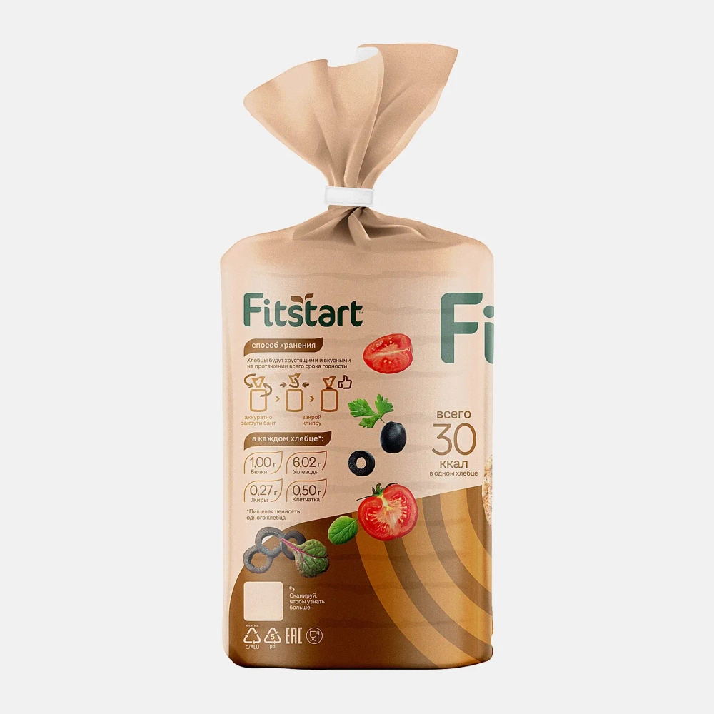 Хлебцы Гречневый микс Fitstart 90г