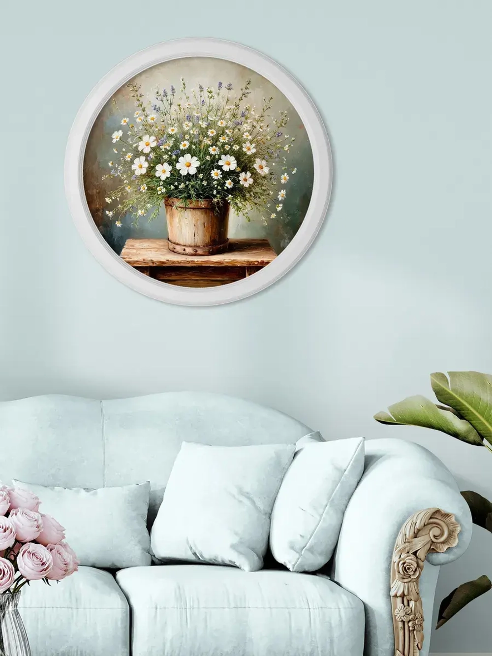 Картина на стену интерьерная на холсте 57 см