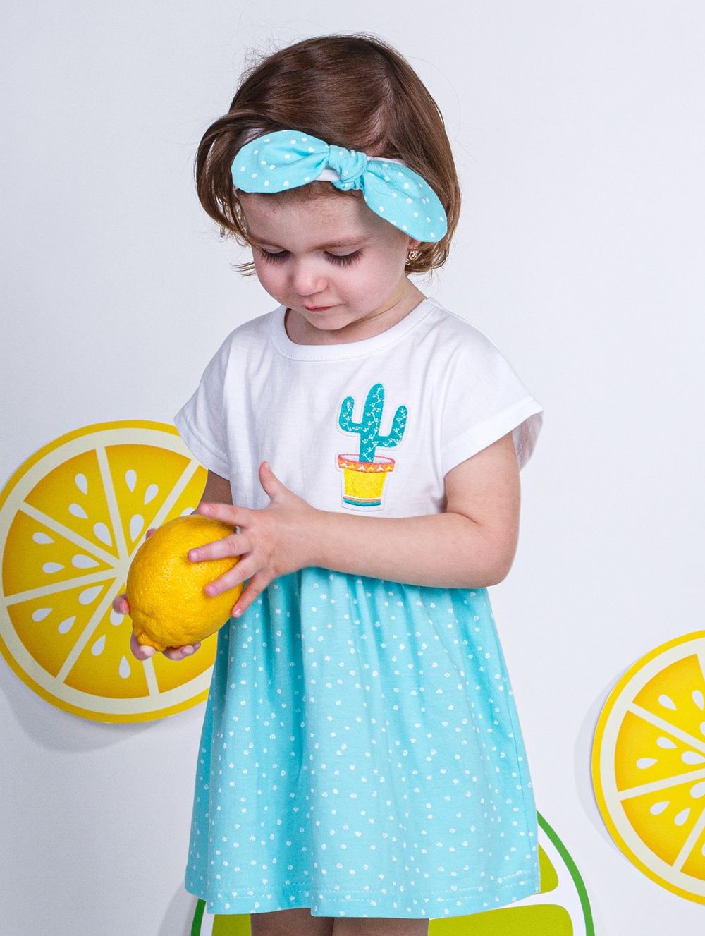 Повязка на голову "Лимонад"