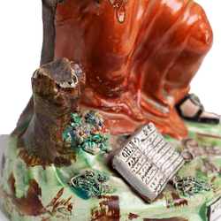 Апостолы Петр и Павел. Парные статуэтки.  Англия, Стаффордшир / Staffordshire, кон. XVIII в.