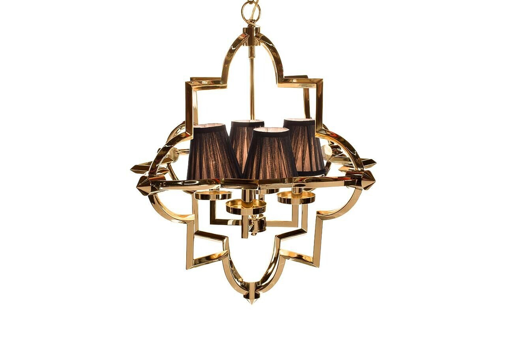 Светильник Garda Decor потолочный (золото)