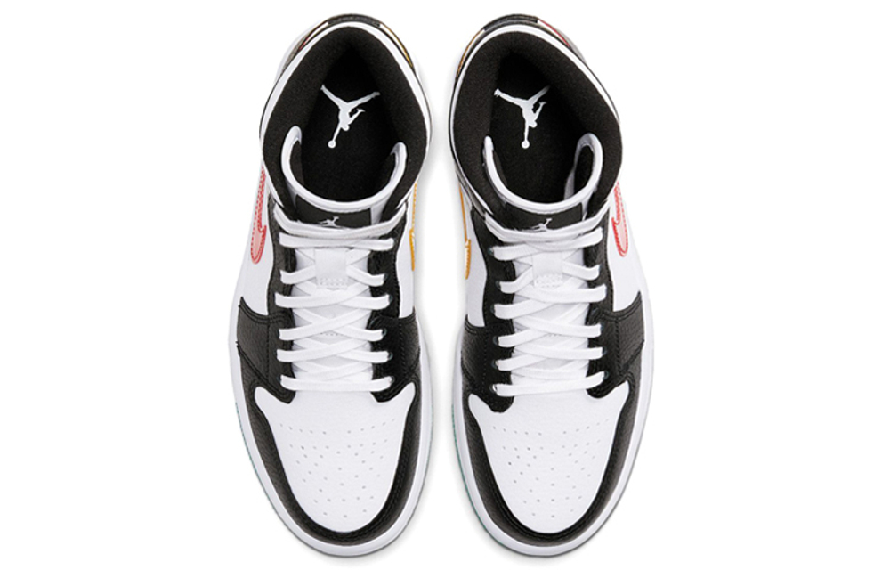 Кроссовки Jordan Air Jordan 1 Mid Alternate Swooshes (Женская размерная сетка)