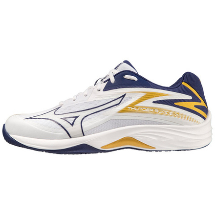 Кроссовки волейбольные мужские MIZUNO Thunder Blade Z V1GA237043, р.UK9.5 (рос.43), белый
