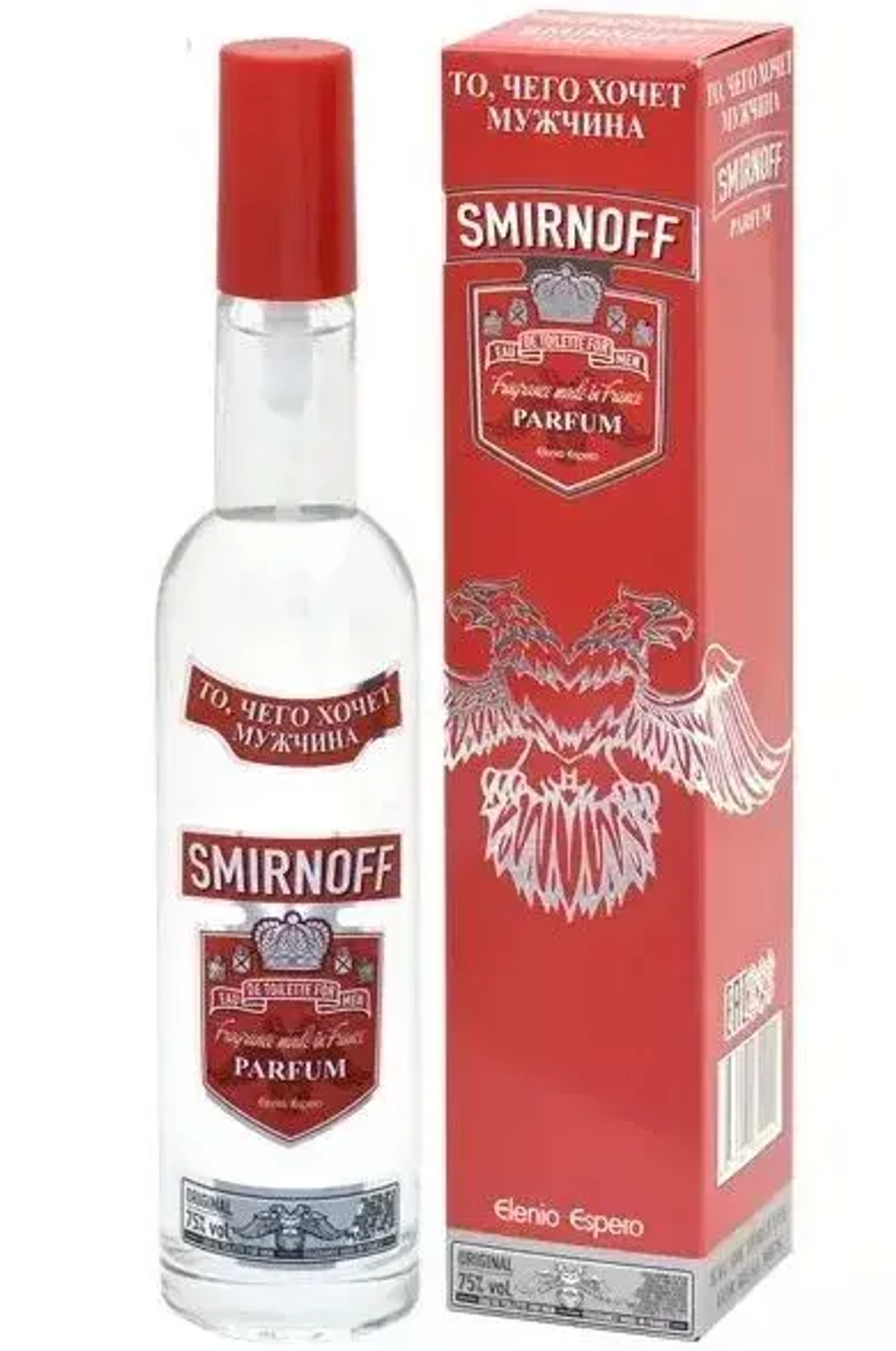 Туалетная вода для мужчин "ТО, ЧЕГО ХОЧЕТ МУЖЧИНА SMIRNOFF" 100мл Россия