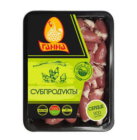 Сердце цыплят-бройлеров 900г. Ганна
