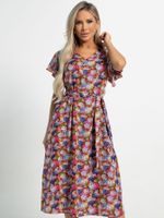 Платье Южное солнце (винное) П15722-4М LT Collection