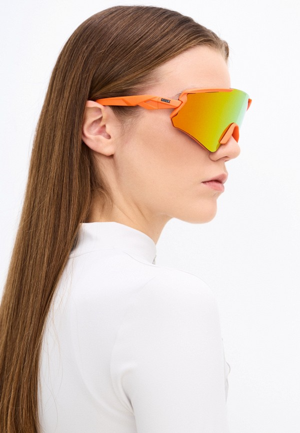 Спортивные очки HILX Ronin Matt Orange / Gold Polarized Lens