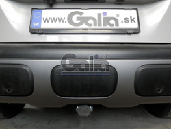 Фаркоп оцинкованный Galia C073C для Citroen C3 Aircross 2018-(паспорт и сертификат в комплекте)(без электрики)