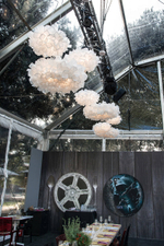 Pendant design lamp Clizia by Slamp D53 (Blue)