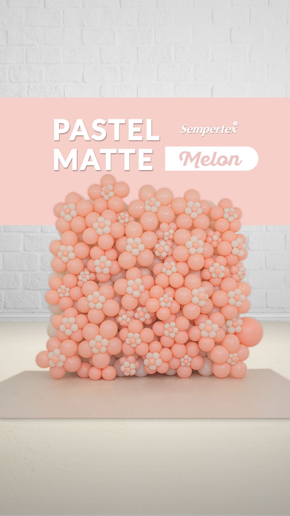 Шар (12''/30 см) Дыня (663), макарунс, 12 шт.