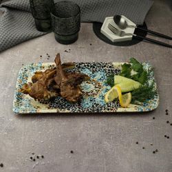 Блюдо прямоугольное 35*16 см   By Bone Innovation [1]