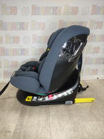 Автокресло детское Indigo SENCE ISOFIX I-SIZE 0-36 серый