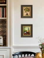 Картина настенная интерьерная в багетной раме 20*23 см