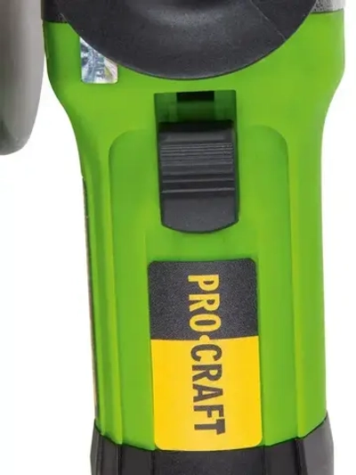 Болгарка 125 мм 1100 Вт электрическая сетевая PROCRAFT PW1100 ушм щеточная