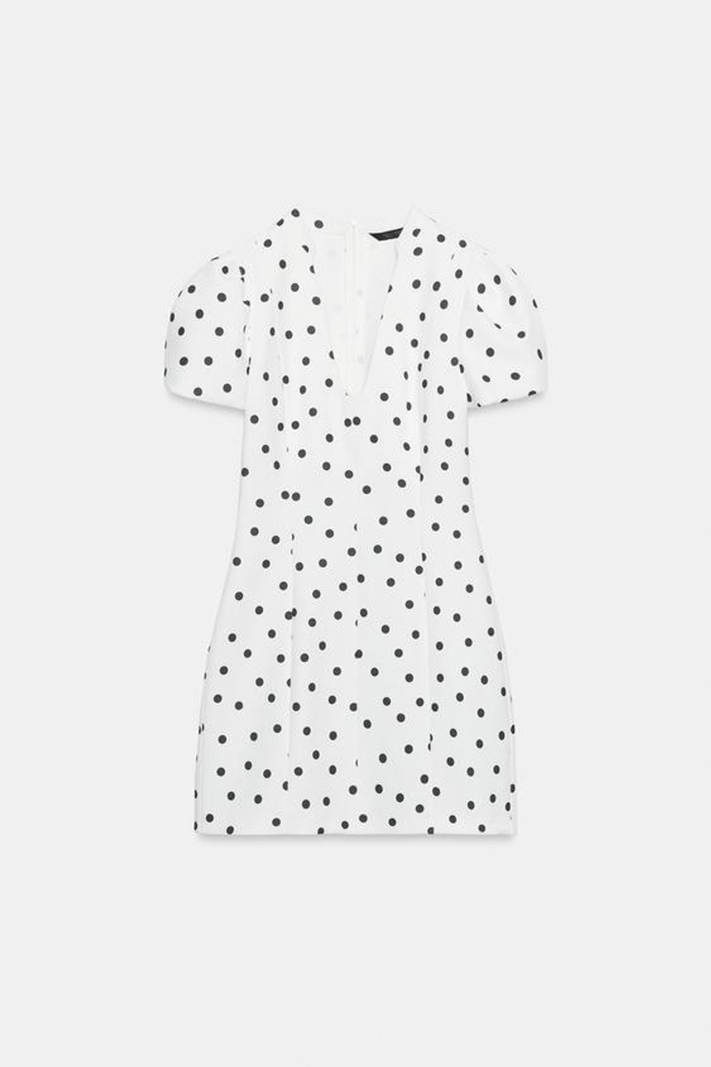 КОРОТКОЕ ПЛАТЬЕ С БАЛОННЫМИ РУКАВАМИ - ZARA