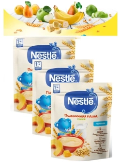 Каша сухая молочная Шагайка пшеничная с тыквой 200г*3 штуки