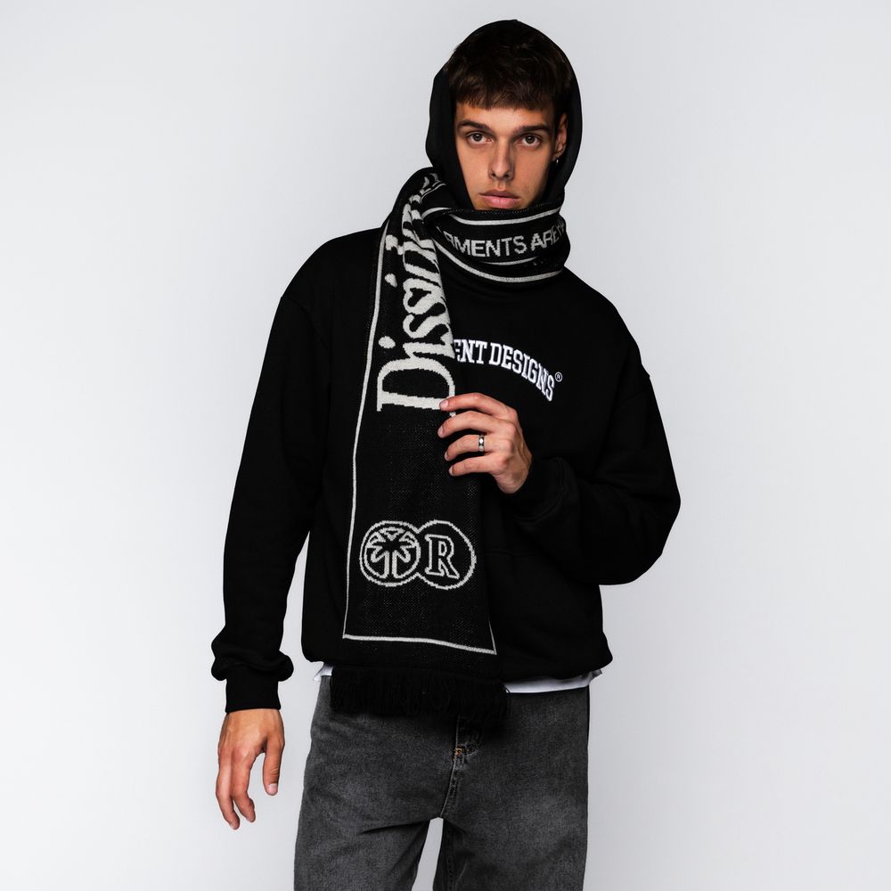 Шарф Dissident QG Reversible черный
