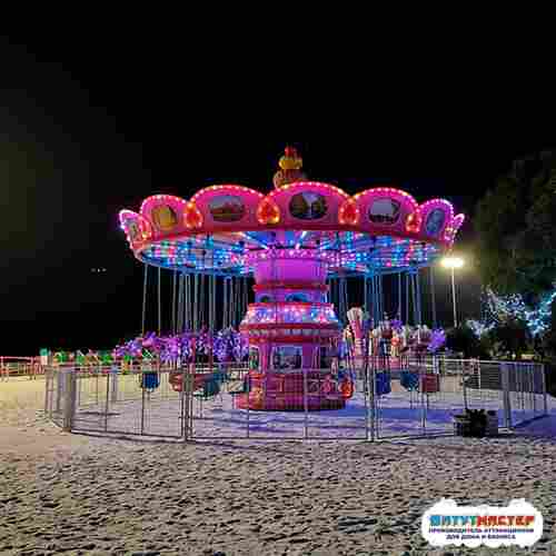 Подвесная карусель «Небесный Полёт», 24 места, 8×8×7 м