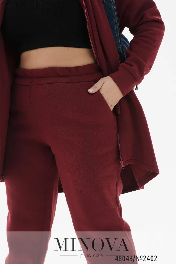 Костюм 2402-бордо Minova