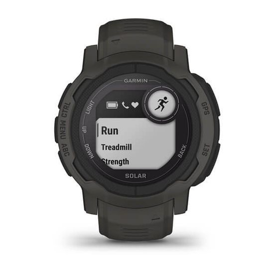 Умные часы Garmin Instinct 2 Solar черный