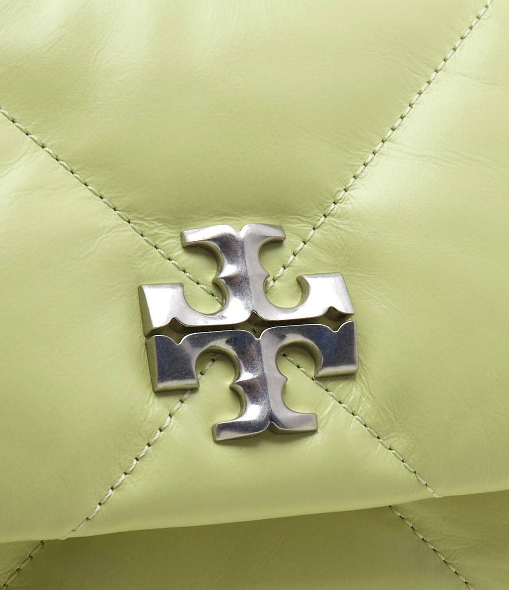 Кожаная сумка через плечо Kira TORY BURCH - лимонный(154706)
