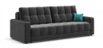 Диван Босс Велюр Монолит серый