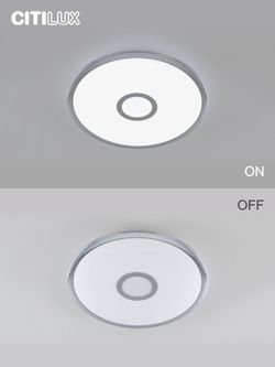 Citilux Старлайт Смарт CL703A40G Умная люстра Хром