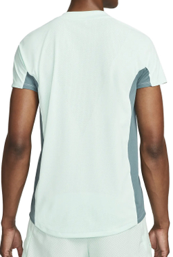 Мужское теннисное поло Nike Court Dri-Fit Slam Tennis Polo M - mineral slate/mintfoam/mint foam/white