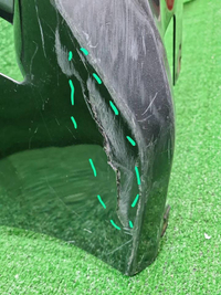 Бампер передний Lexus LX 3 (2015-2023)