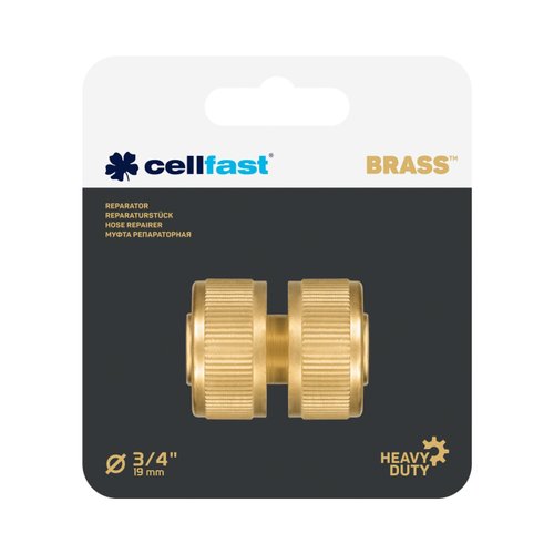 Муфта ремонтная CELLFAST BRASS 1/2'' латунная