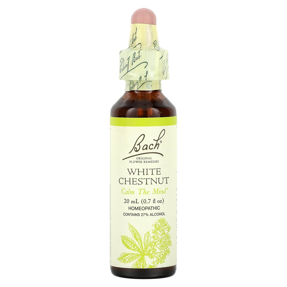 Bach, Original Flower Remedies, белый каштан, 20 мл (0,7 жидк. унц.)