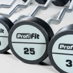 Набор изогнутых полиуретановых штанг (шаг 5 кг, 5 шт) PROFI-FIT 10-30 кг