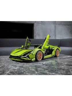 Конструктор Lamborghini Sian Ламборгини сиан 3696 деталей