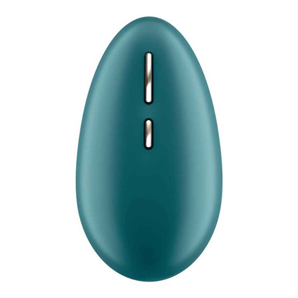 Зеленый мини-вибратор 9,5см Satisfyer Spot On 1