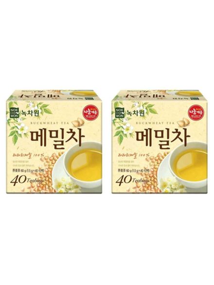 Чай гречишный в пакетиках Nokchawon Buckweat 40 пак, 2 шт