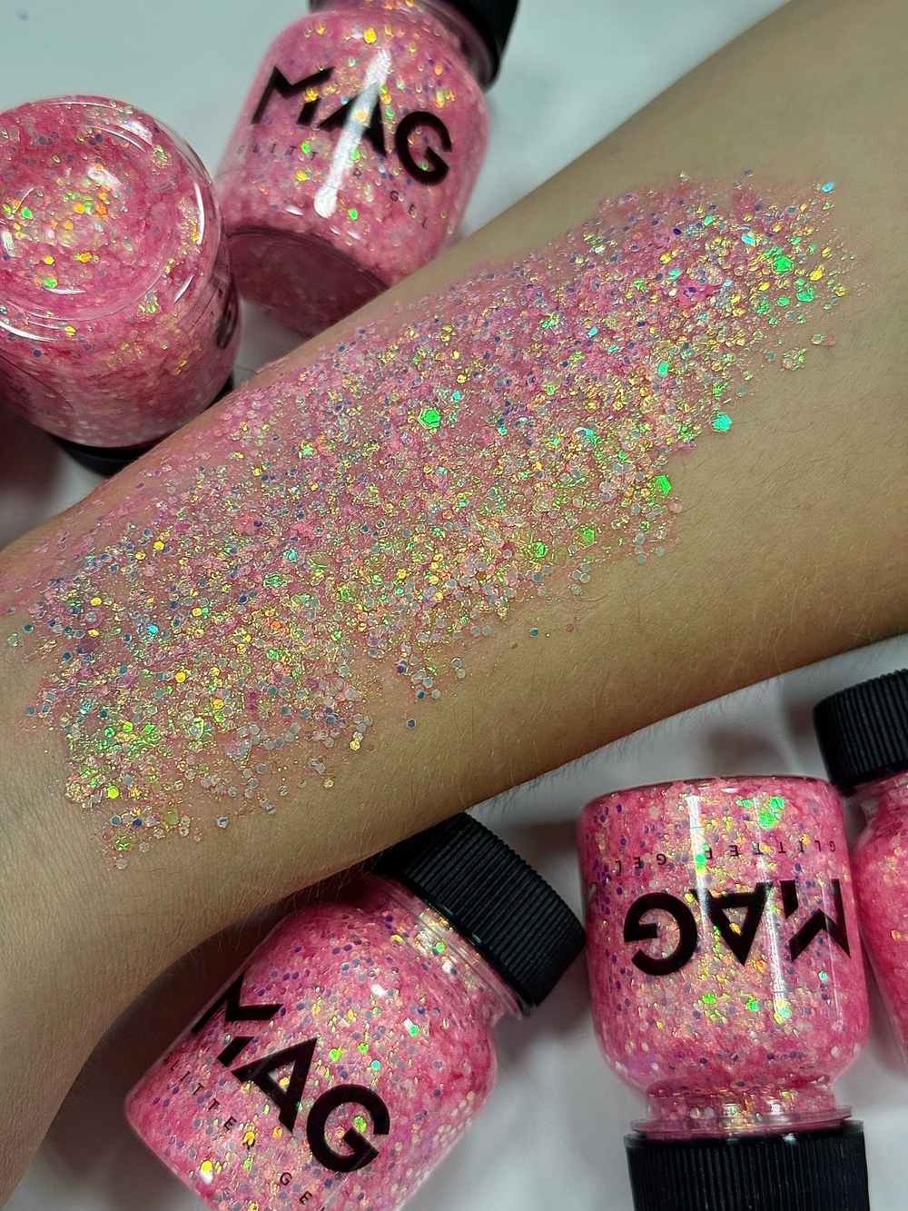 Гель блестки MAG Фламинго 38 гр