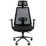 Офисное кресло CHAIRMAN 535 BLACK, ткань/сетка