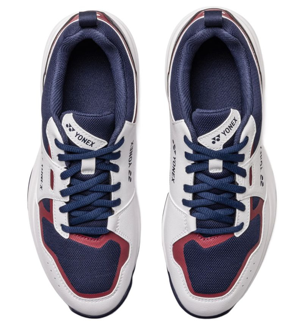 Мужские кроссовки теннисные Yonex Power Cushion Pro-Move Classic - white/navy/red
