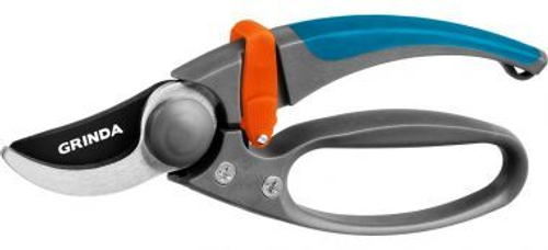 СЕКАТОР GRINDA PROLINE С ДВУХКОМП РУКОЯТКАМИ С ЭФЕСОМ ПЛОСКОСТНОЙ 210ММ P-57 423457